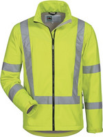 Warnschutz-Softshelljacken Adhels / Wilmer ELYSEE