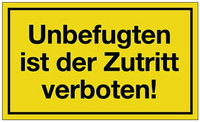 Hinweiszeichen